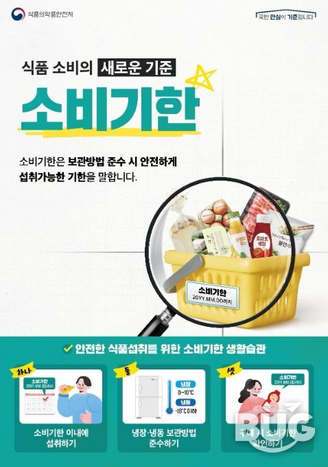 소비기한 홍보 포스터