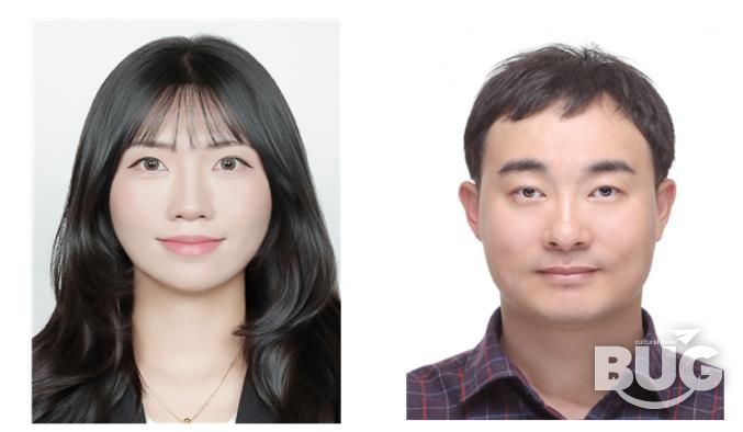 경상국립대학교 경영정보학 박사과정 안민영 씨와 유동희 교수(왼쪽부터)
