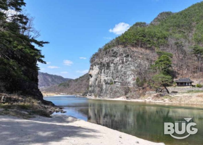 고산정과 가송협의 풍경