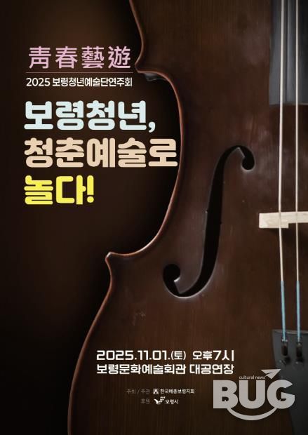 청년예술가 연주회 포스터