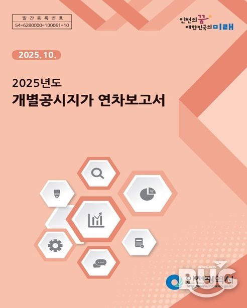 개별공시지가 연차보고서 표지