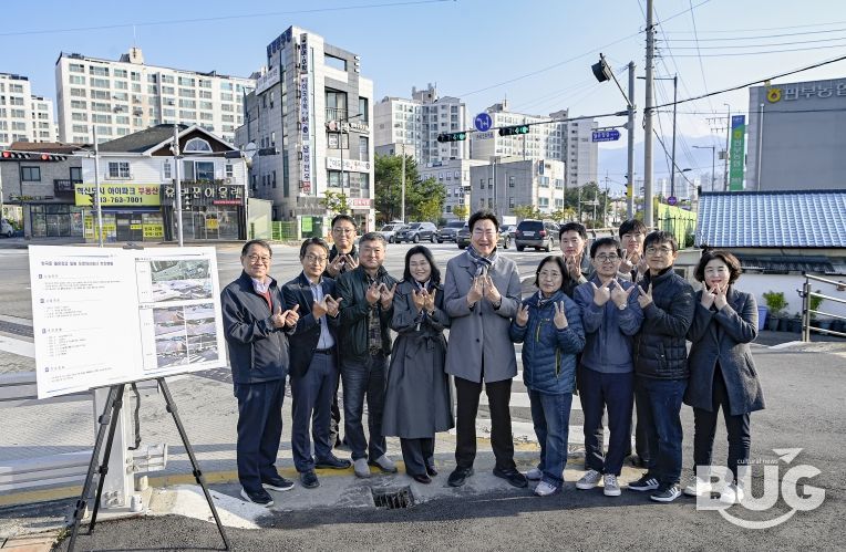 원강수 원주시장, 효율성 높은 소규모 생활밀착형 사업 현장 방문