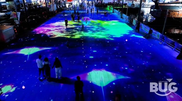 통영 강구안, 화려한 빛으로 야간관광 새 지평 열다