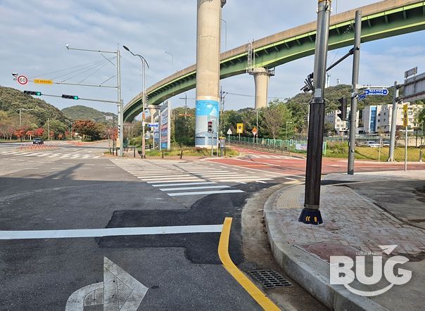 영종역 입구 진입로 개선