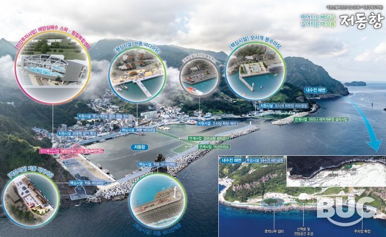 울릉 저동항 어촌신활력증진사업, 해양수산부 공모 최종 선정